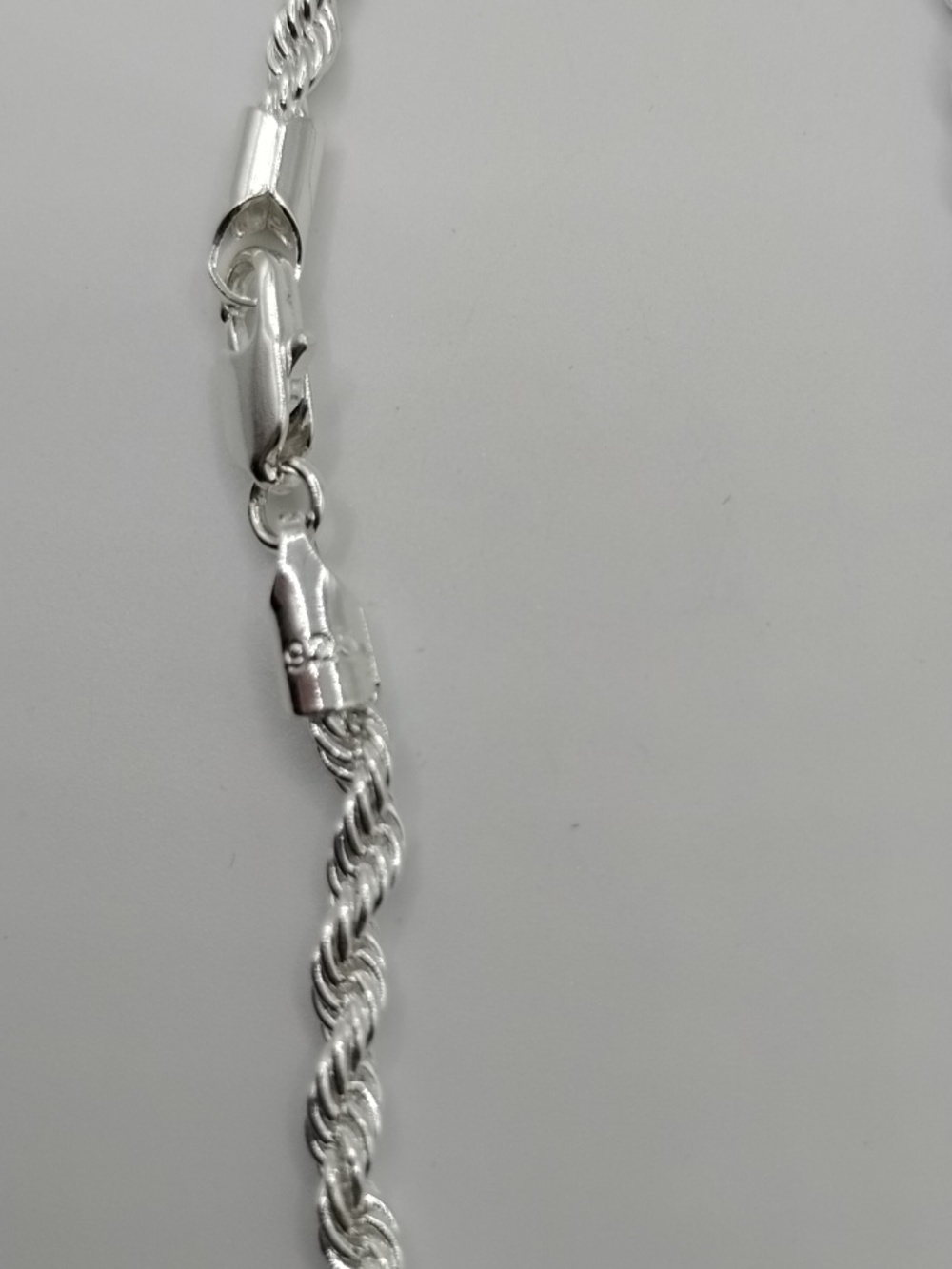 Prada Fushia Authentic Charm On A 925 Sterling Silver Rope Necklace - Picture 13 of 13